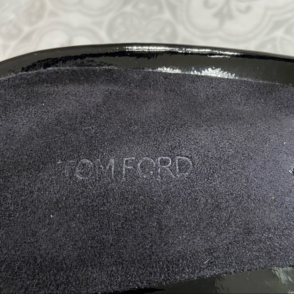 NEW TOM FORD Pee-Toe Slingback Pumps 39.5 - Picture 11 of 14